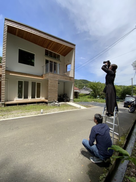 葉山の家　撮影してきました