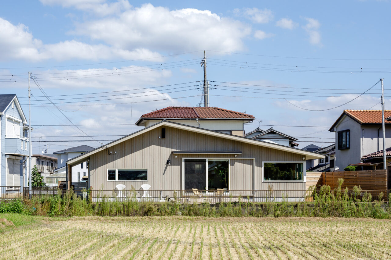 神奈川県開成町延沢／土地仲介・新築�注文住宅「田舎モダンの家」